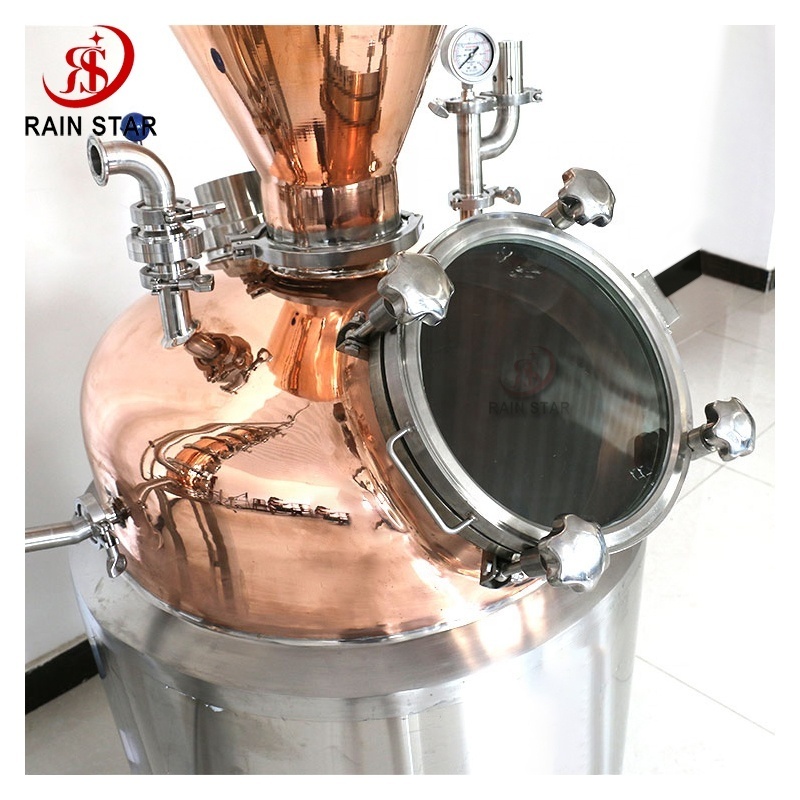 500l alcohol boiler copper pot still distillation whiskey distillery