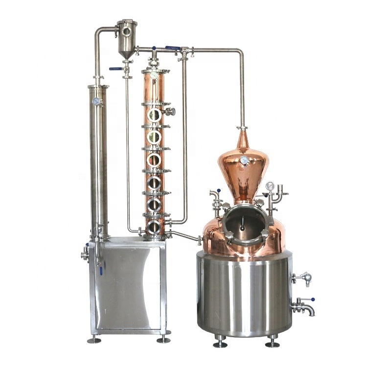 500l alcohol boiler copper pot still distillation whiskey distillery