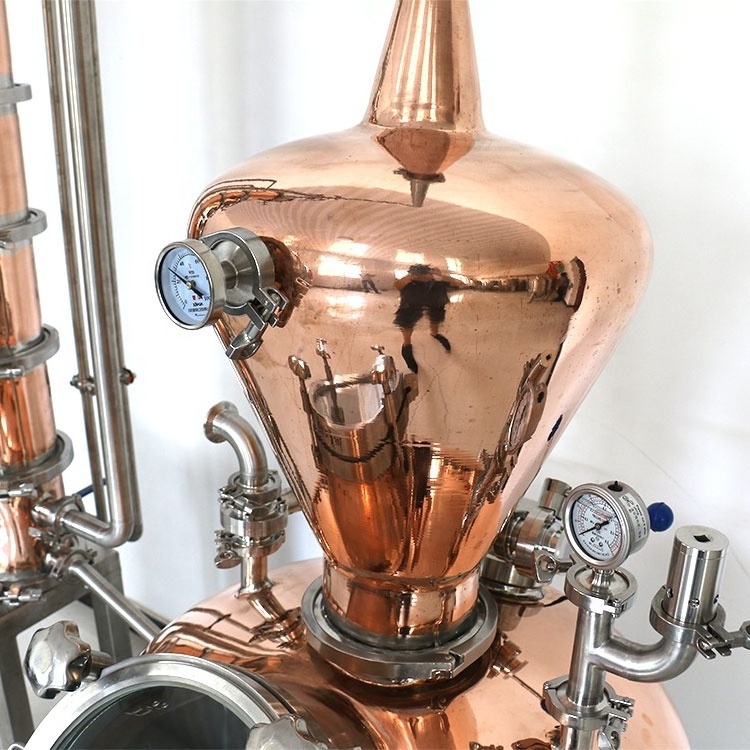 500l alcohol boiler copper pot still distillation whiskey distillery