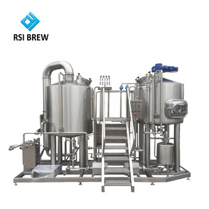 500l 1000l 2000l Stainless Steel Fermentation Beer Brewery Equipment Micro Brewing Machine Turnkey Project