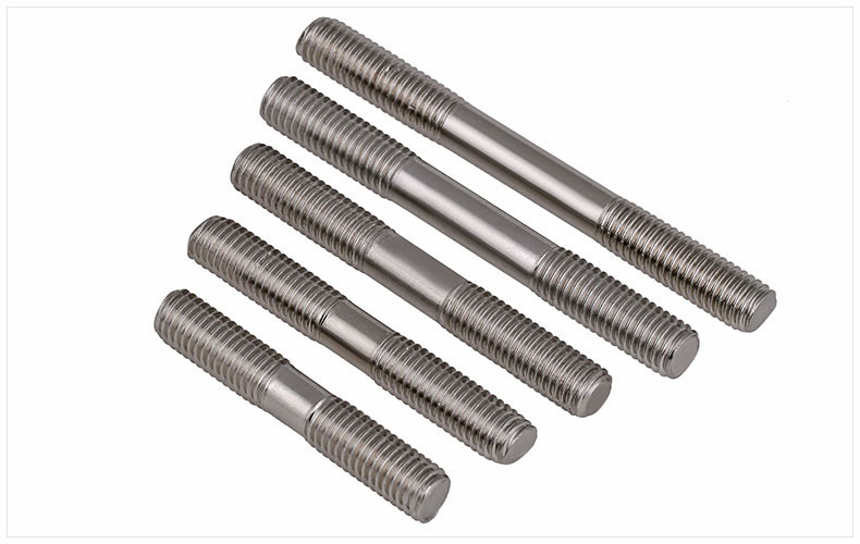 High Quality and EXW Price Thread Rod Double End Stud Bolts Factory Manuafactory Fastener M8 M10 M12