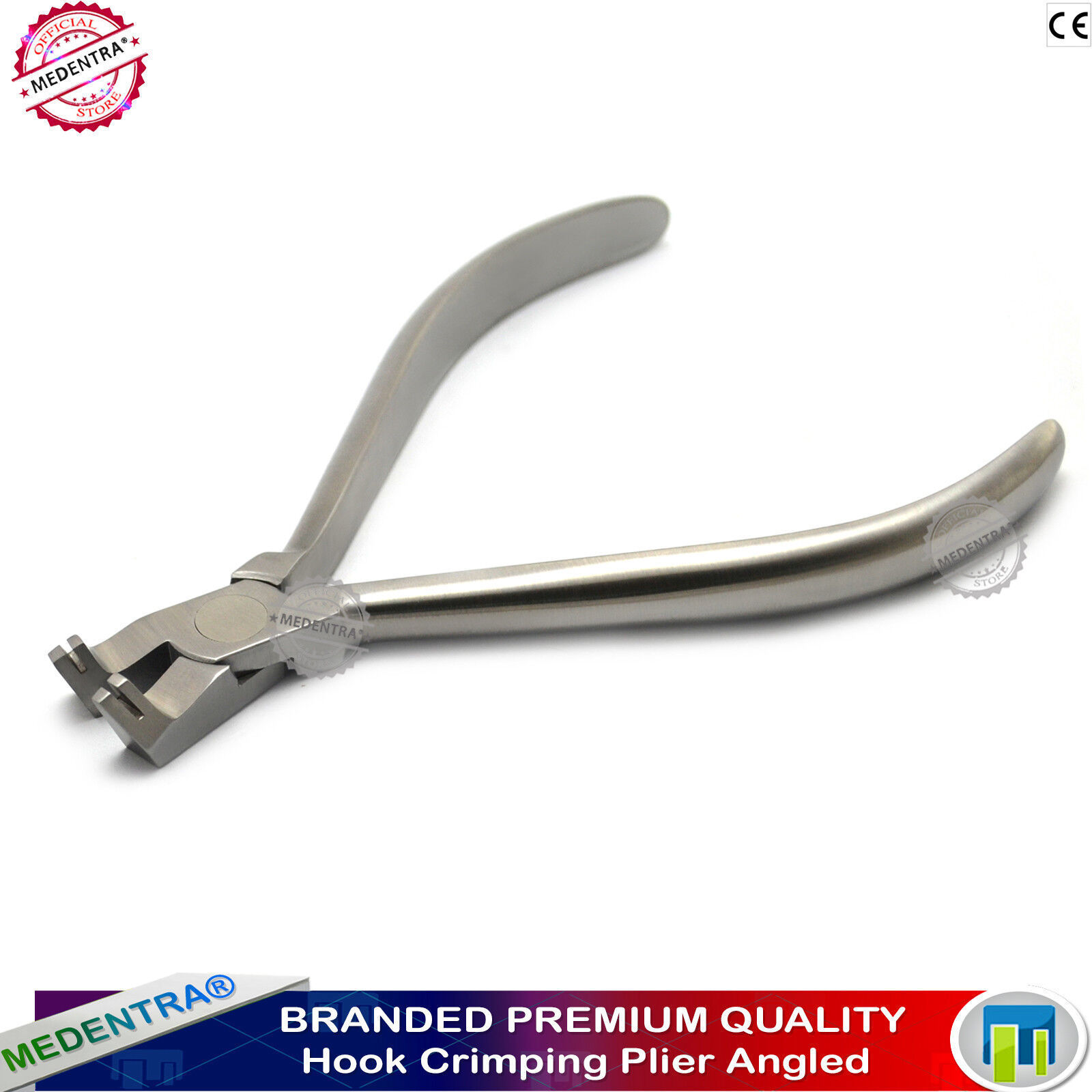 Orthodontic Dental Crimpable Hook Pliers Attaching Crimping Hooks to Archwire X1