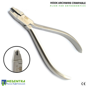 Ortho Dental Crimpable Archwire-Hook Pliers Attaching Hooks Crimping Placements