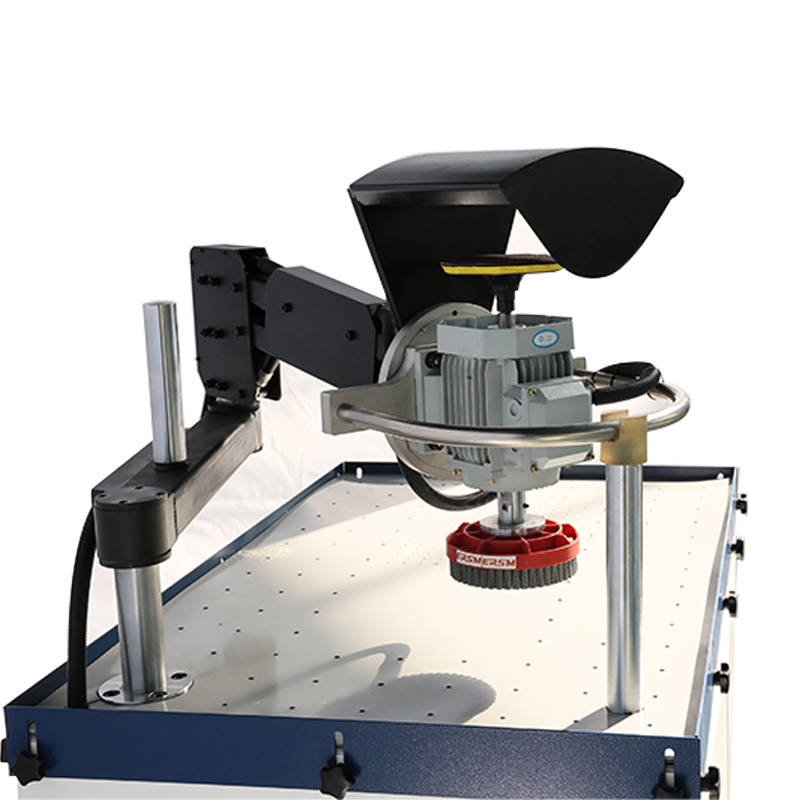 Semi automatic Disc Brush Arm Grinder Deburring Machine, Edge Rounding And Finishing Machine