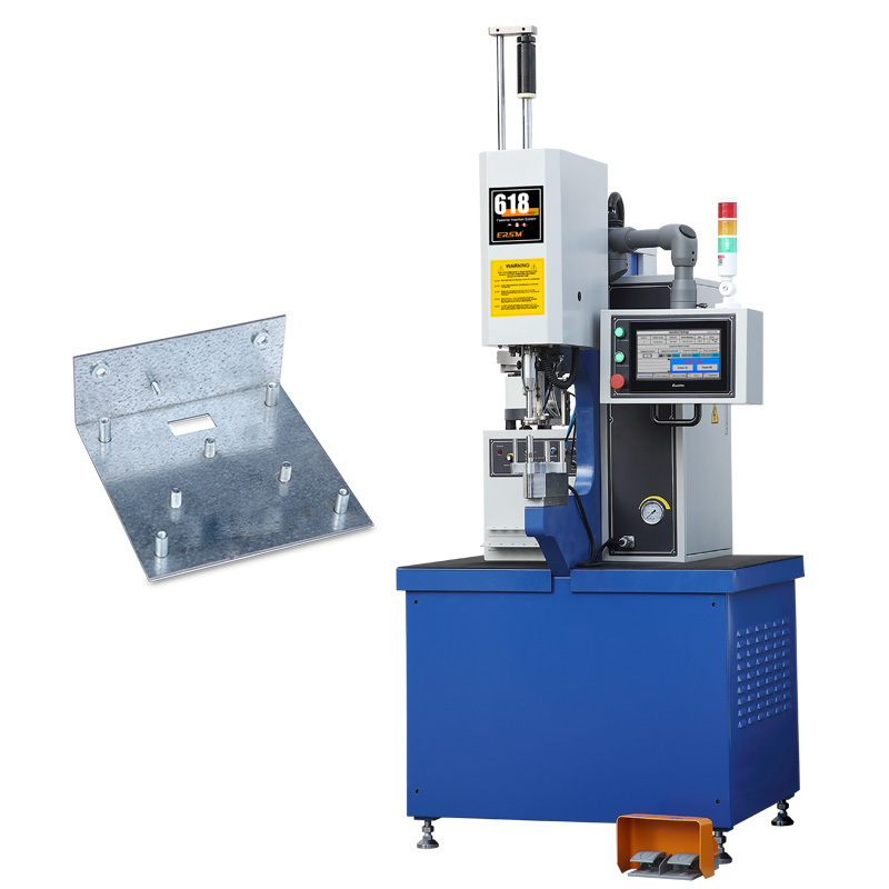 Hot Sale Built In Riveting And Leak-Proof 57KN Ram Force 18 Inch Throat Depth Fully Hydraulic Fastener Insertion Machine