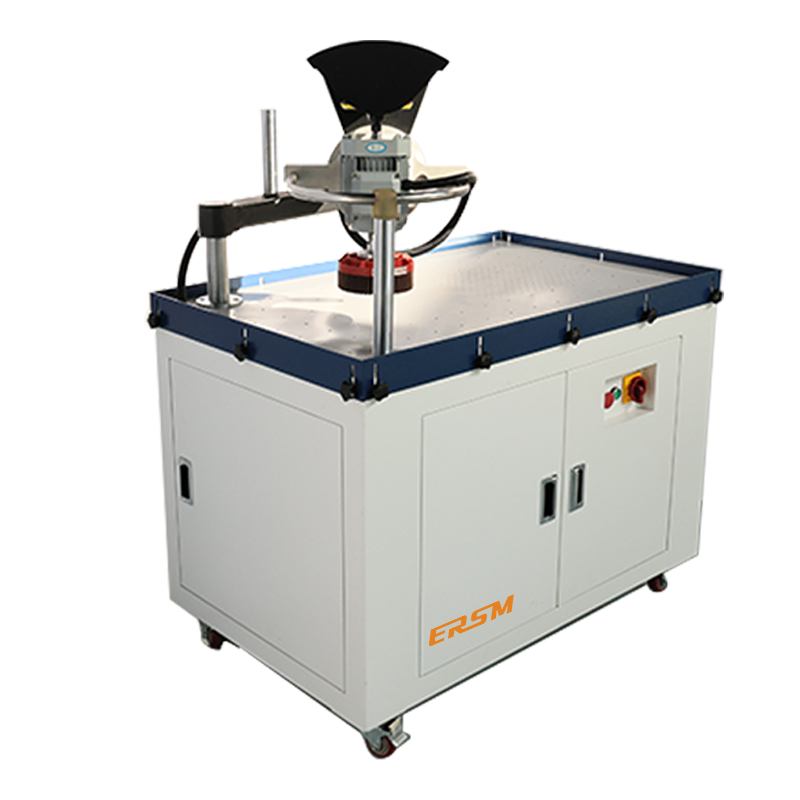 Semi automatic Disc Brush Arm Grinder Deburring Machine, Edge Rounding And Finishing Machine