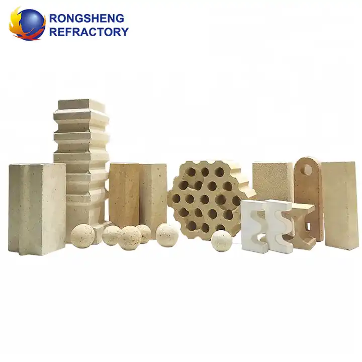 High temperature kiln high alumina brick curved fire brick refractory bricks for pizza oven