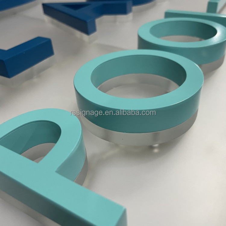 indoor office 3d sign acrylic wall logo 3d letter light sign board company logo sign for reception