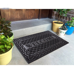 Carpet Rubber Backed Door Bathroom Anti Slip Mat Entrance Rug Indoor/outdoor Doormat