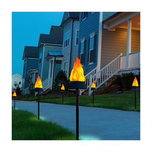 Customize Solar Lamp for Outdoor Lawn Halloween Decoration Gardens Solar Lights for Outdoor Garden Torches Light