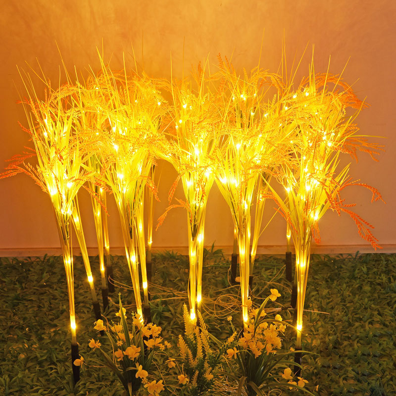 Outdoor Garden Decoration Landscape Lights Firework Firefly Garden Lights Lawn Garden Decor Solar Light Lamp