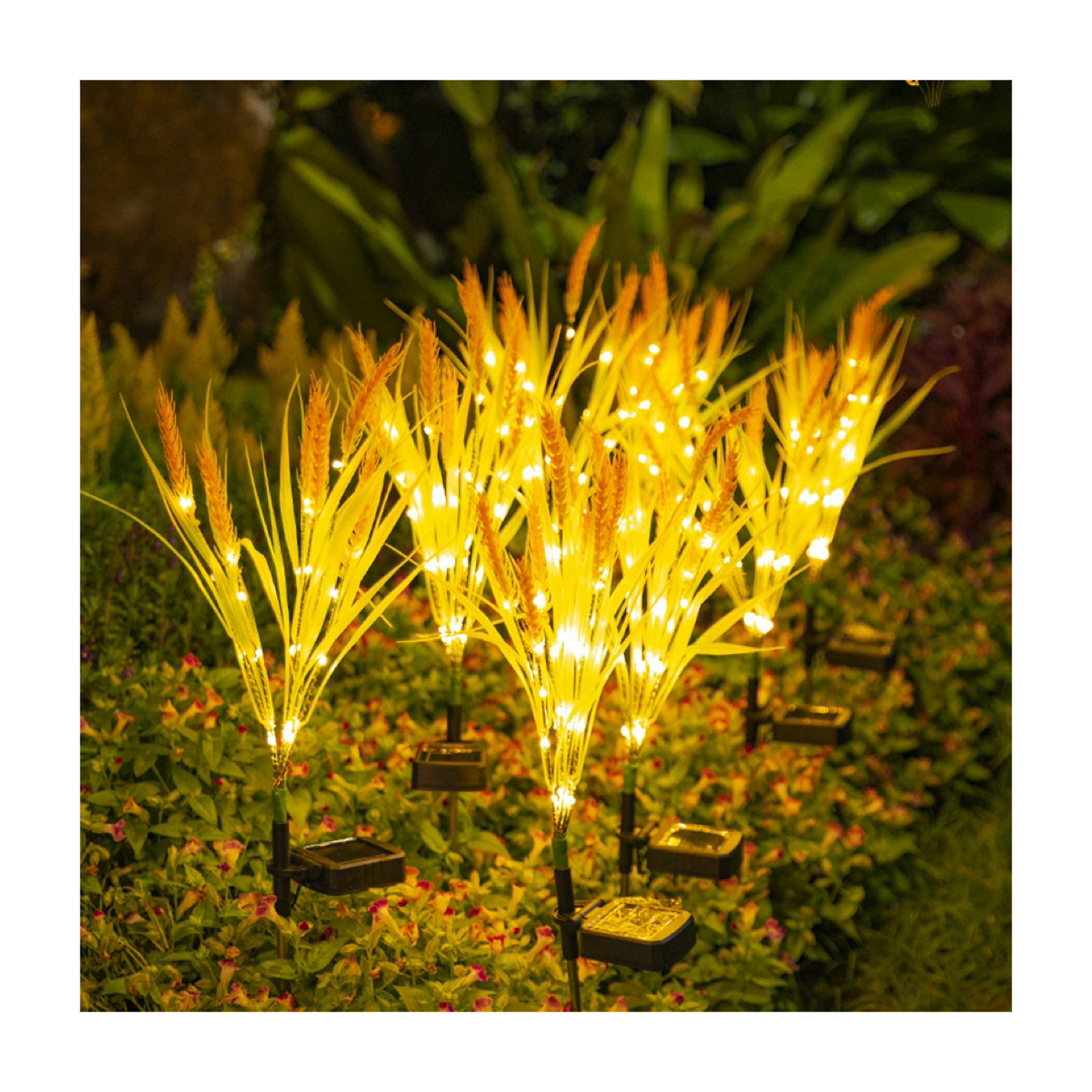 Outdoor Garden Decoration Landscape Lights Firework Firefly Garden Lights Lawn Garden Decor Solar Light Lamp