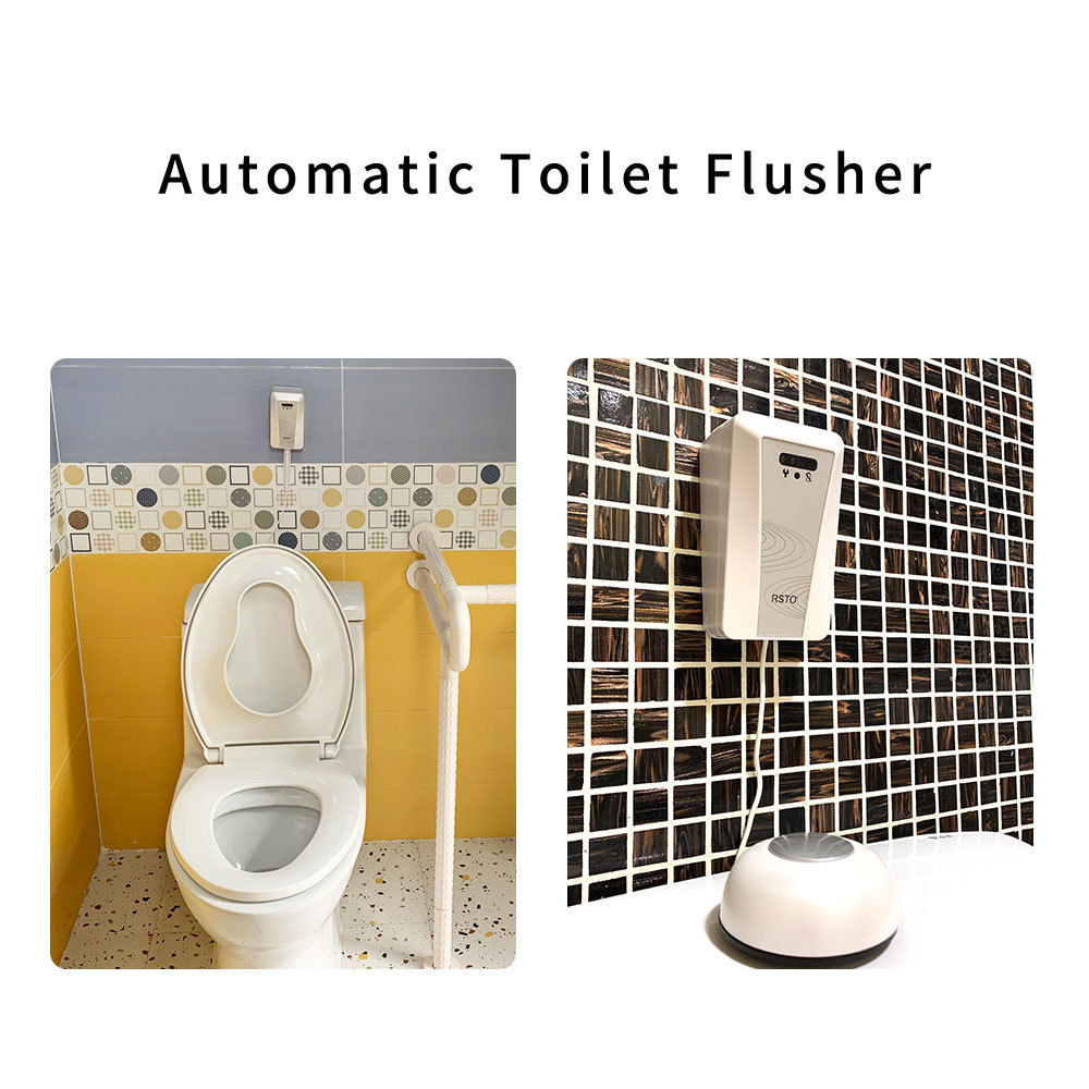 RSTO Automatic Flushing Toilets Touchless Toilets Flush Sensor Flush Valve For Toilet WC