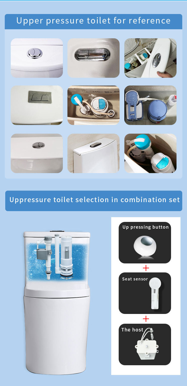 RSTO Auto Sensor Toilet Flusher Valve Automatic Urinal Flusher Touchless Toilet Flusher