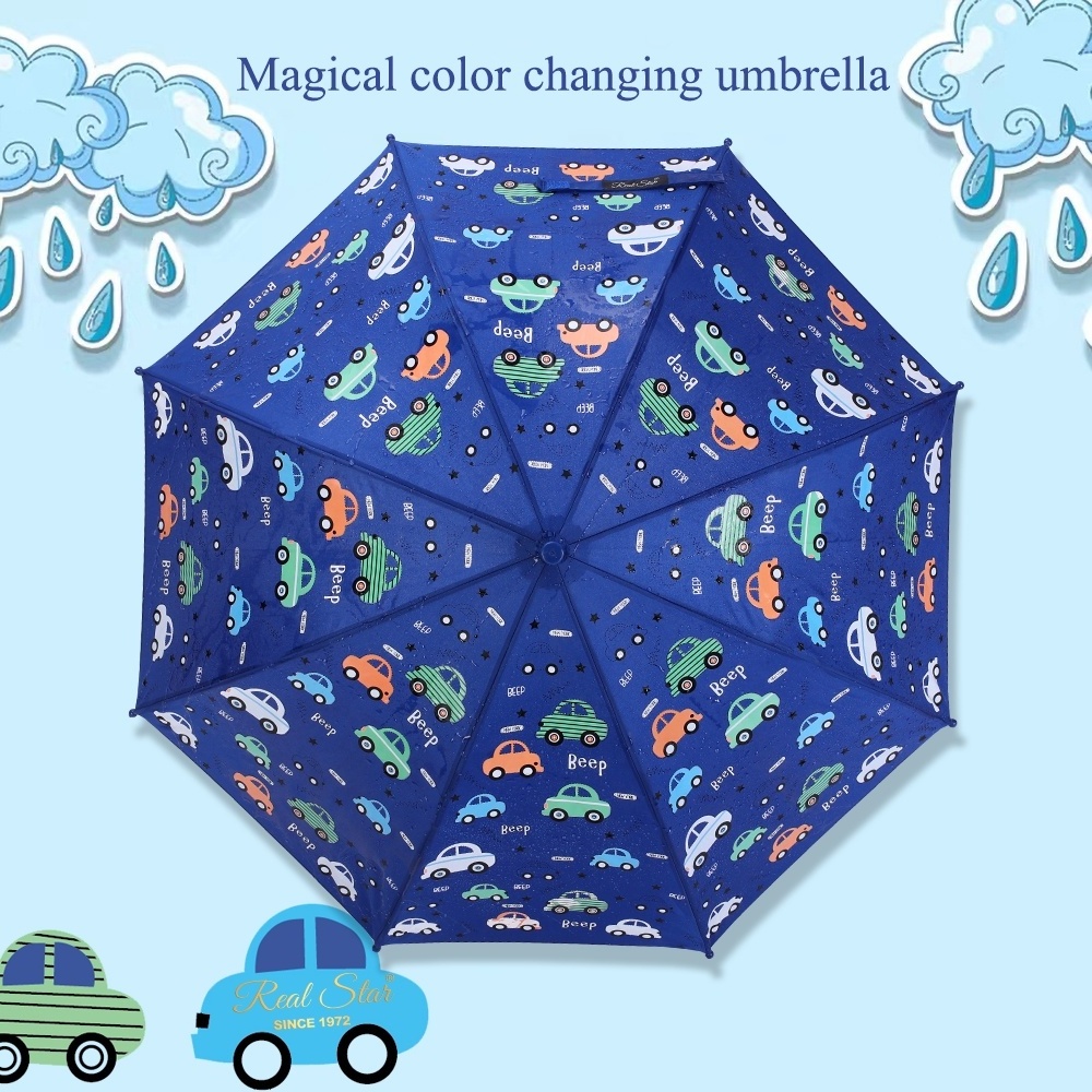 RST girl and boys umbrella creative magic color changing kid umbrellas