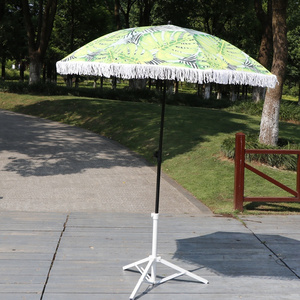 RST quality garden outdoor parasol tropical fringe umbrella beach sun umbrella