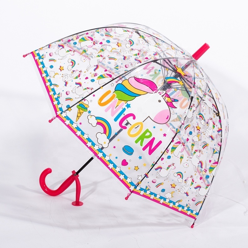 RST unicorn and flamingo full print kid umbrella for school boys  and girls nice new designs children sombrilla infantil