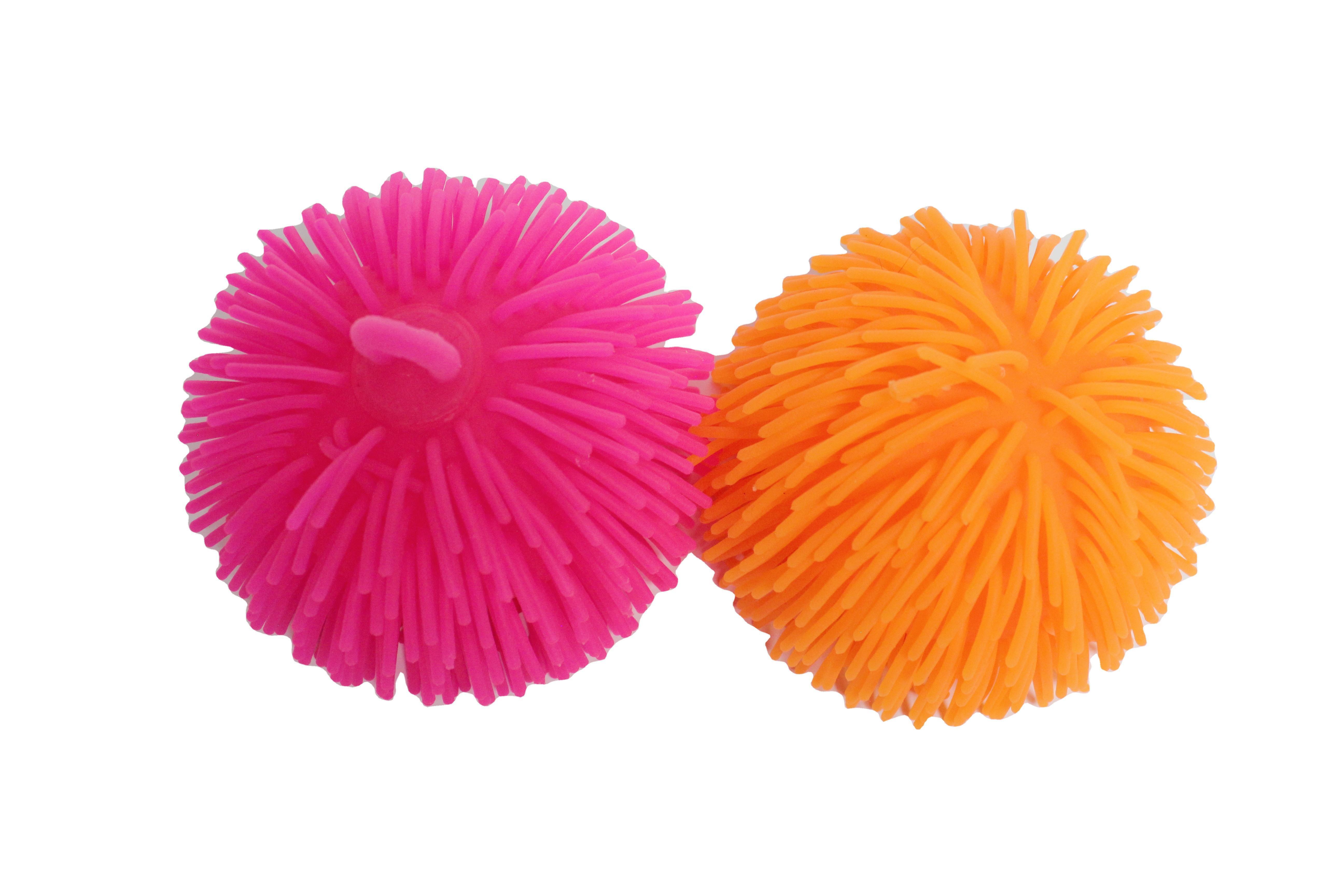 Flashing TPR puffer ball spike ball 7INCH colorful bouncing ball Promotional gift squeeze toy