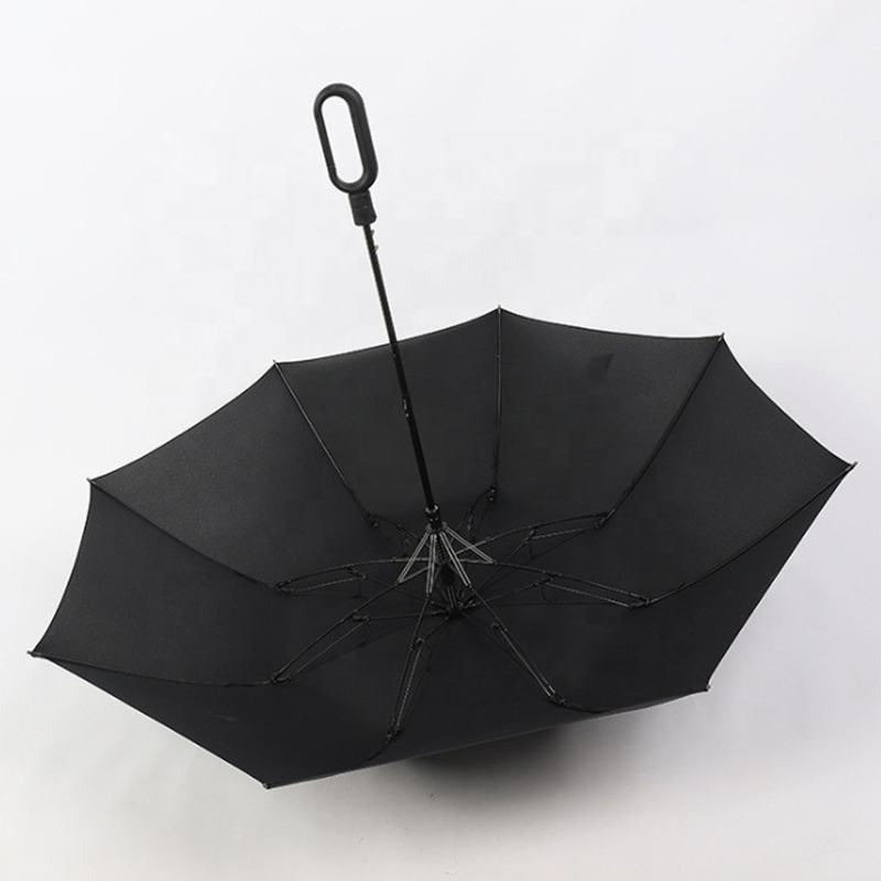 Promotional Cheap 2 Folding Umbrella With Logo Printing 21