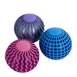 3D TPR Novelty Toys Outdoor Sports LED light 6.5cm Bouncing Ball