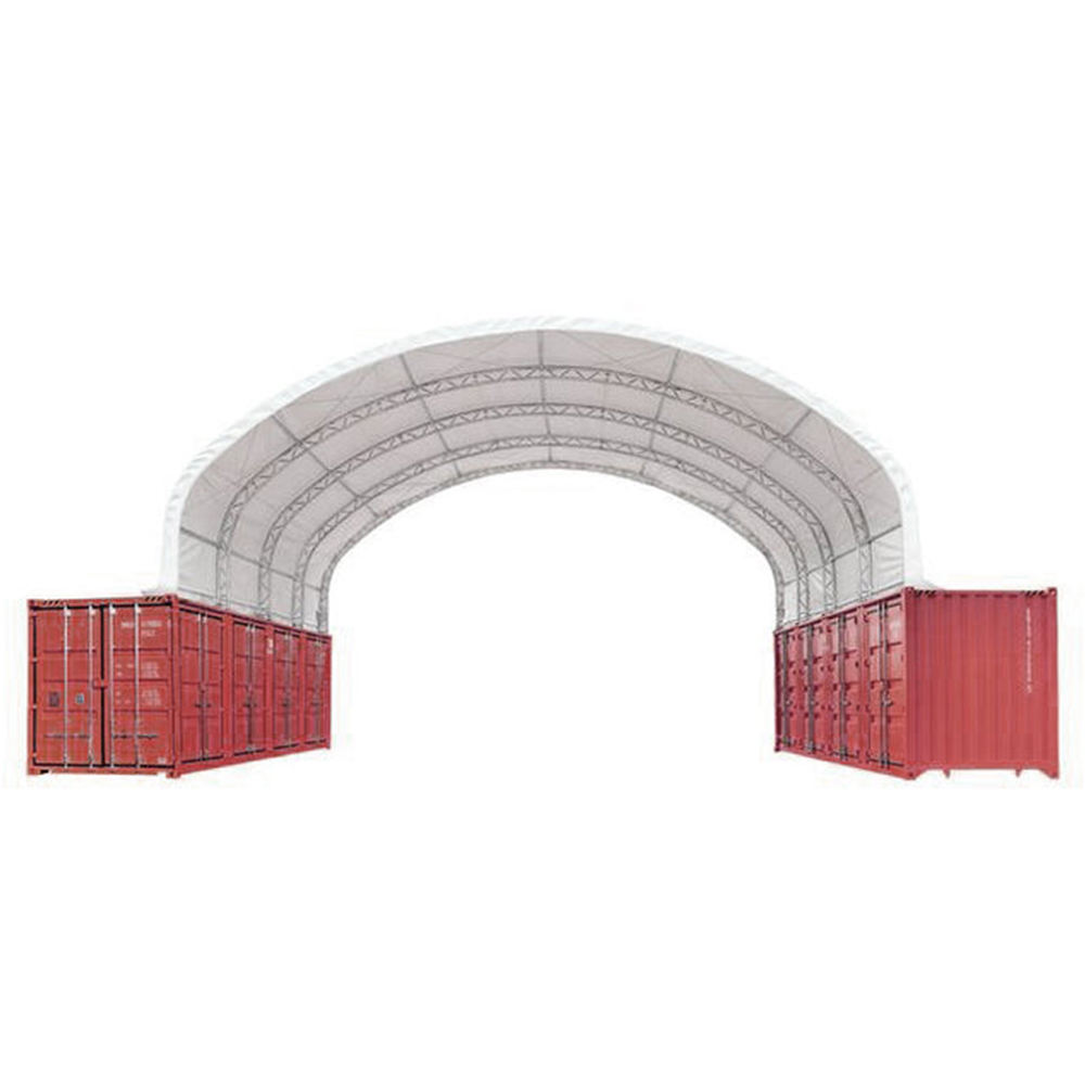 Factory Sale Industrial Storage Shelter PVC Fabric Round Roof Dome Container Shelter