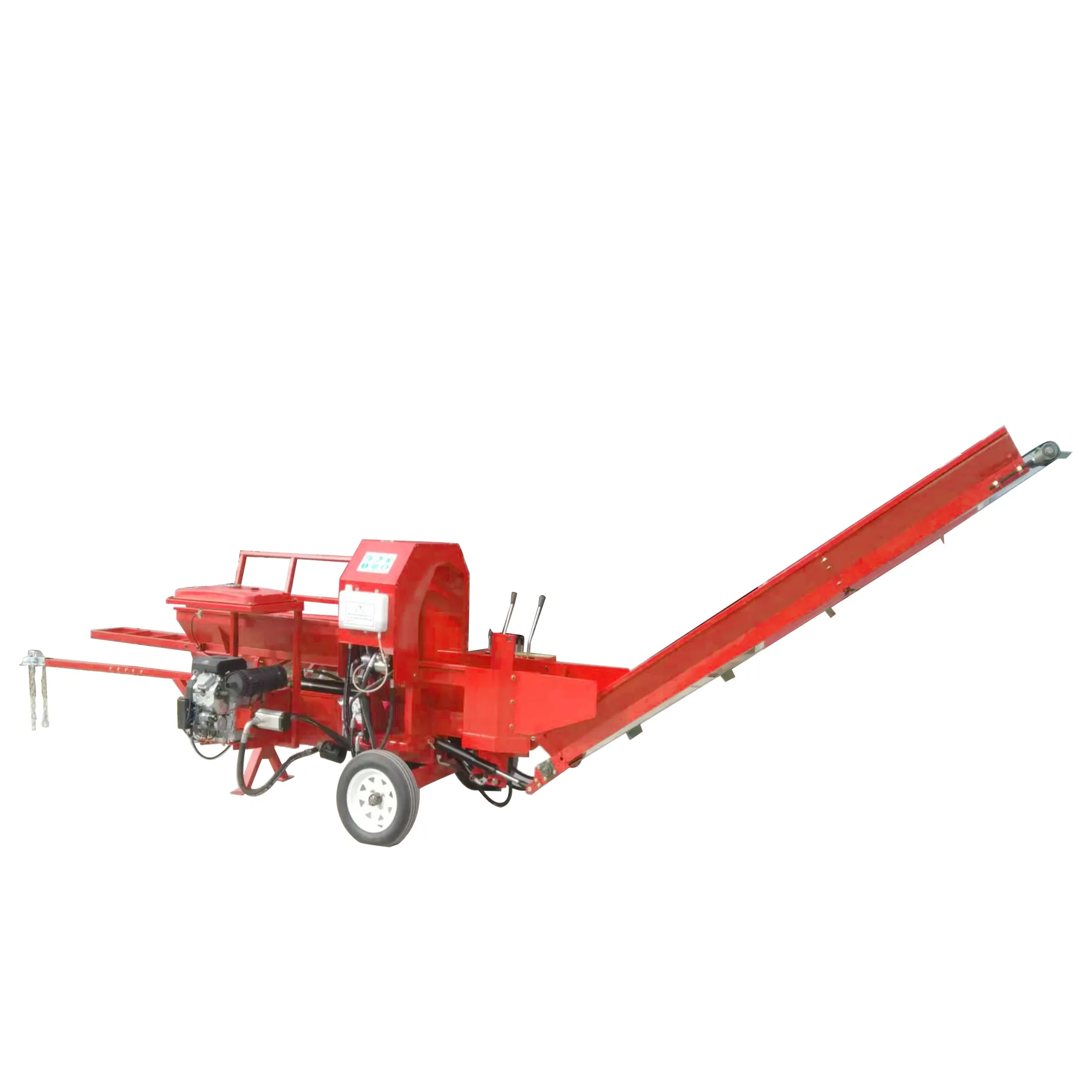 Wholesale EPA approved petrol log splitter firewood processor forestry machinery firewood cutting machine In Stock