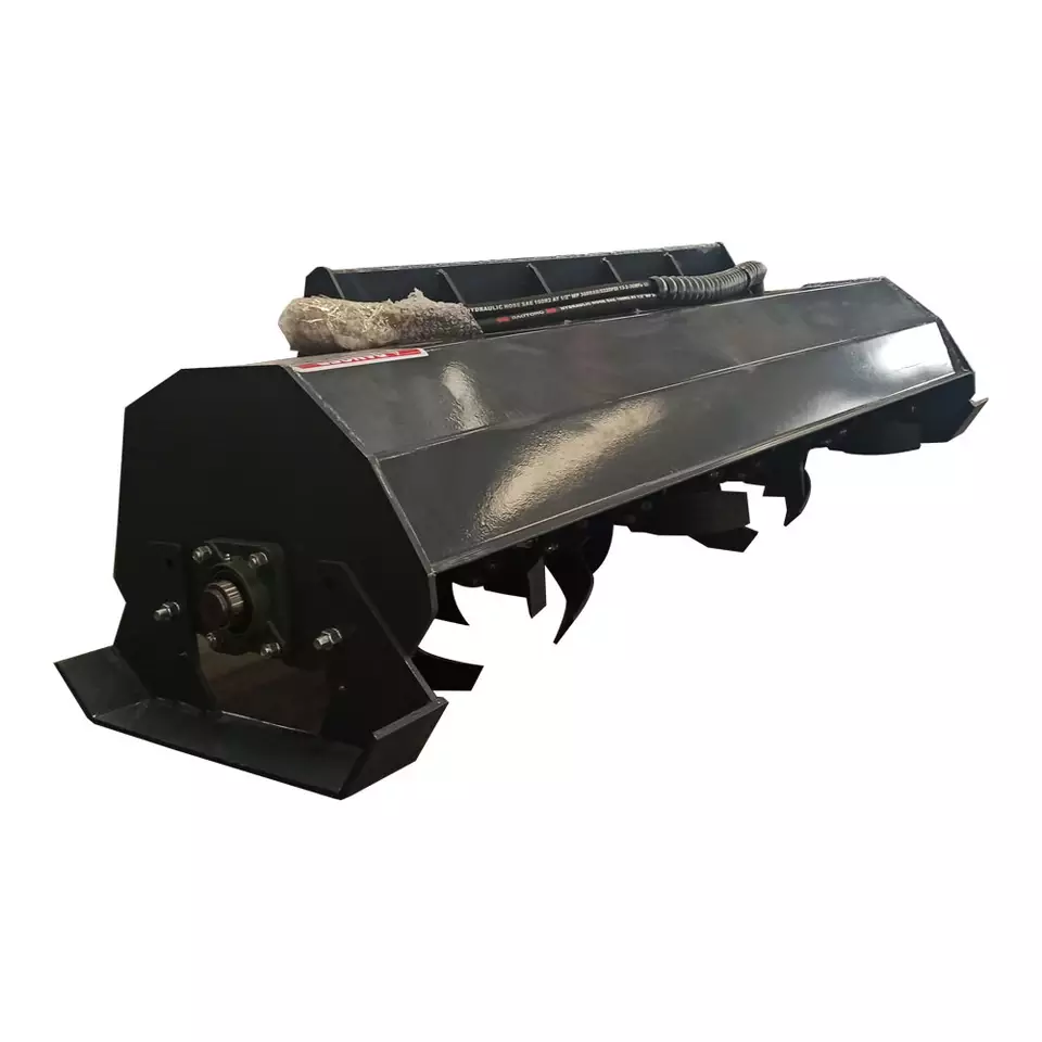 Manufacturer Supplier Loader Trailer Skid Steer Attachments Rotary Tiller Good Price for Sale