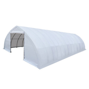 Agrotk Garages Canopies And Carports Outdoor Tents tarpaulin building fram tent storage shelter shipping container For Sale