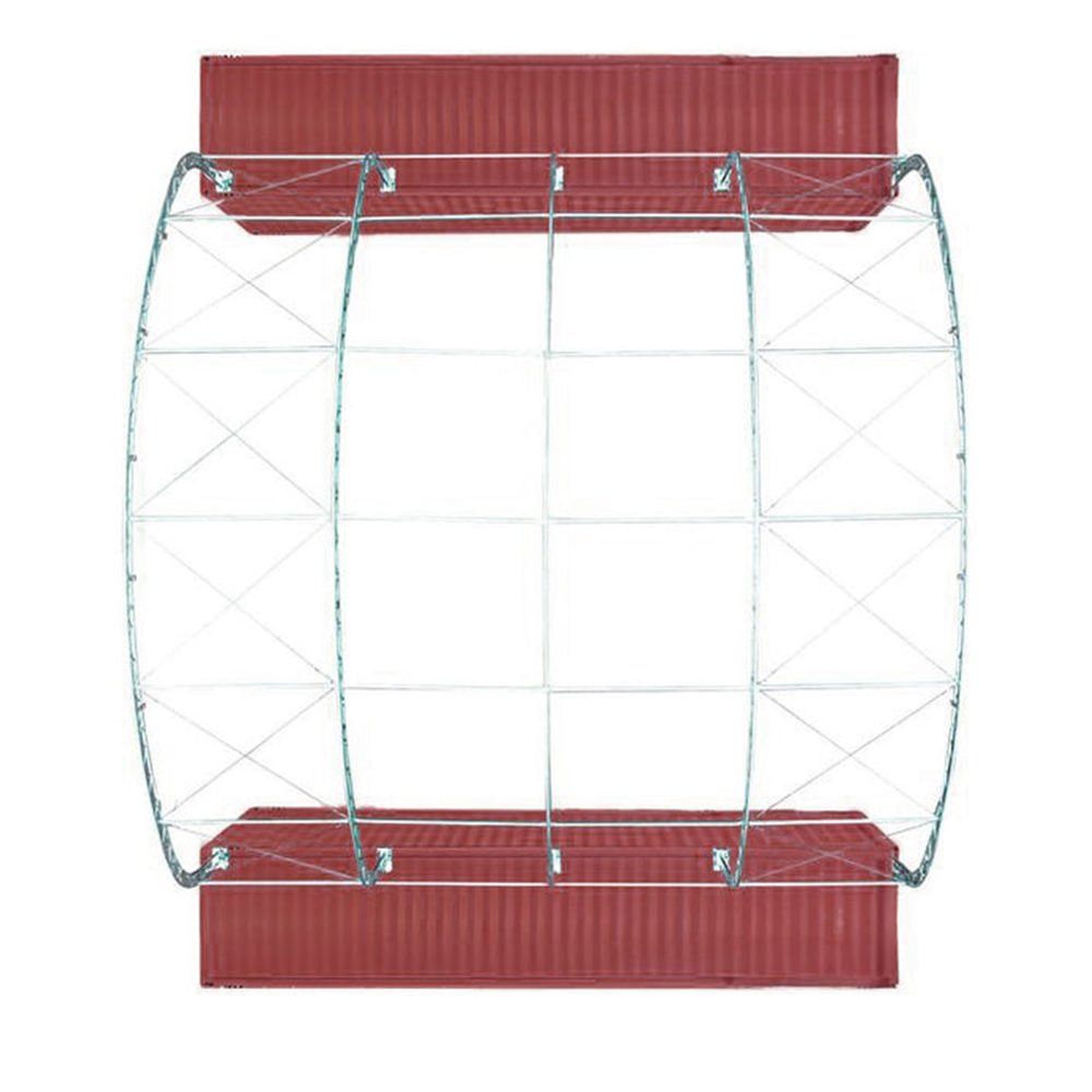 Factory Sale Industrial Storage Shelter PVC Fabric Round Roof Dome Container Shelter