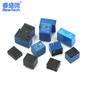 Small SRD/T73 12v t73 5v pcb 10a Relay high power sugar cube 50a jqc-3ff hk miniature relais