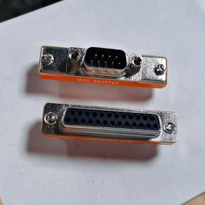 DB9 Male to D-sub 9 pin Female Mini DB25 to DB9 Adapter M/F Serial at Modem Mini Adapter Gender Changer Coupler RS-232