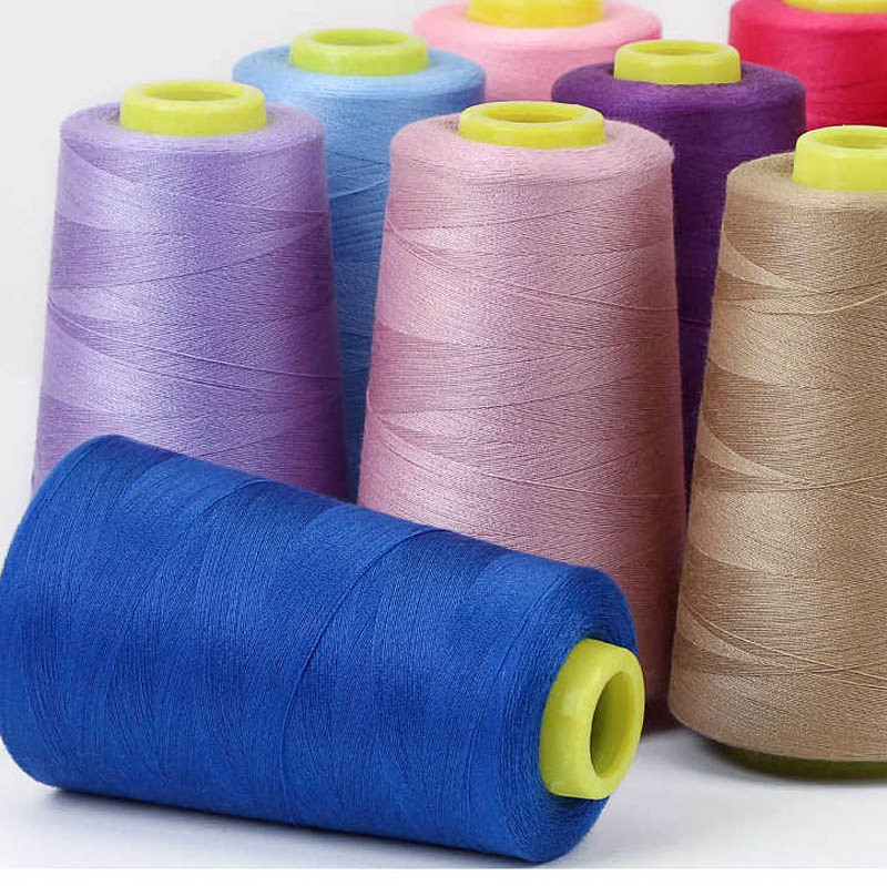 Spot 750 Colors High Strength 40s2 20s2 30s3 Hilo De Coser 100 Polyester Threads For Sewing Machine