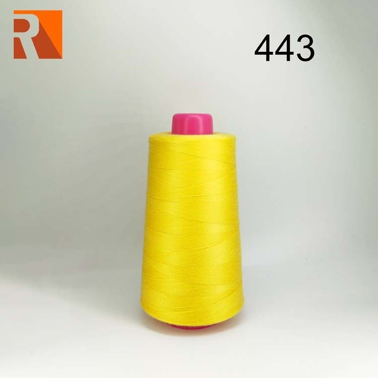 Spot Stock 750 Colors 4000Y 402 100 Polyester Hilo de coser Sewing Thread