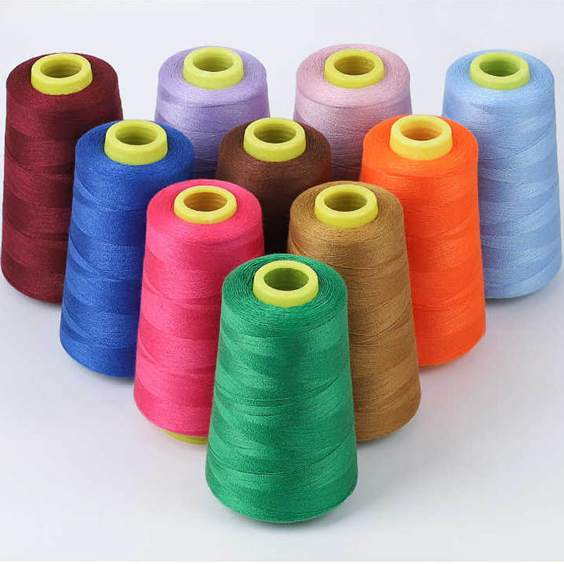 Spot 750 Colors High Strength 40s2 20s2 30s3 Hilo De Coser 100 Polyester Threads For Sewing Machine