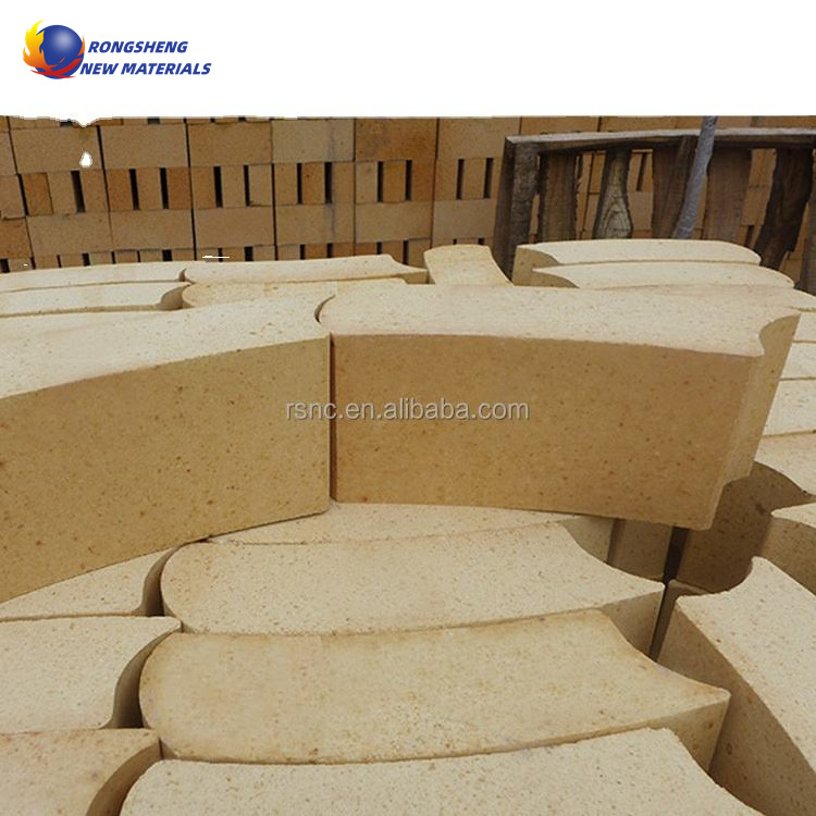 Irregular Fire Alumina Round Clay Arc Brick Curved Brick For Pizza Oven Kiln