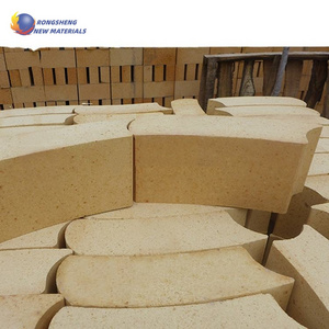 Curved Fire Brick SK32 SK36 SK38 SK40 Bulk High Alumina Brick Curved Brick