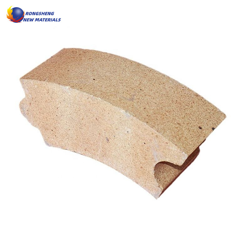 Irregular Fire Alumina Round Clay Arc Brick Curved Brick For Pizza Oven Kiln