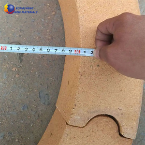 Irregular Fire Alumina Round Clay Arc Brick Curved Brick For Pizza Oven Kiln