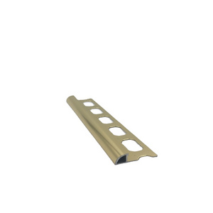 Countertop Edge Profile for Worktop Protection Shrink-proof aluminum tile edging strip ceramic tile corner trim