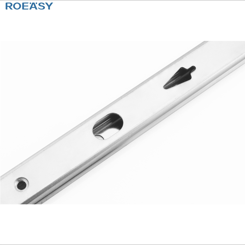 ROEASY Drawer slide 17mm zinc furniture accessories two way linear ball bearing drawer slide