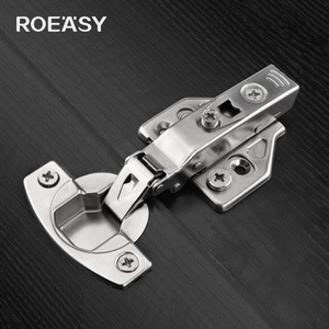 Roeasy Cabinet Hinge Three Way Circular Arc 35MM Cup Head Soft Close 2D 3D Hydraulic Cupboard Closet Door Furniture Hinges