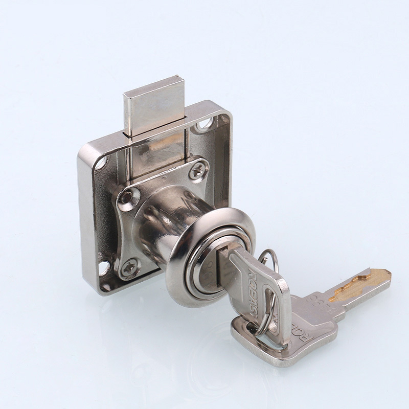 ROEASY Drawer Lock with 3mm latch with 32mm/22mm cylinder high quality furniture locks cabinet locks