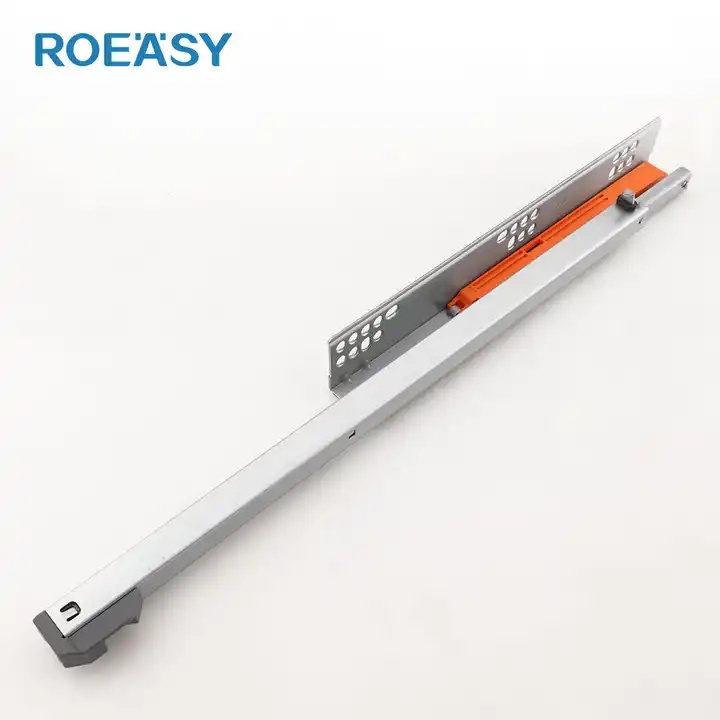 ROEASY Heavy Duty Drawer Guides Kitchen Drawer System Push to Open Soft Close Undermount Drawer Slides