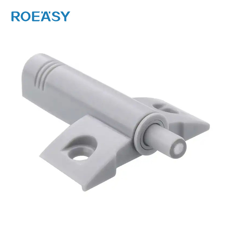 ROEASY Furniture Buffer Cabinet Rebound Device Push to Open Door Catch Cabinet Magnetic Touch Door Latch