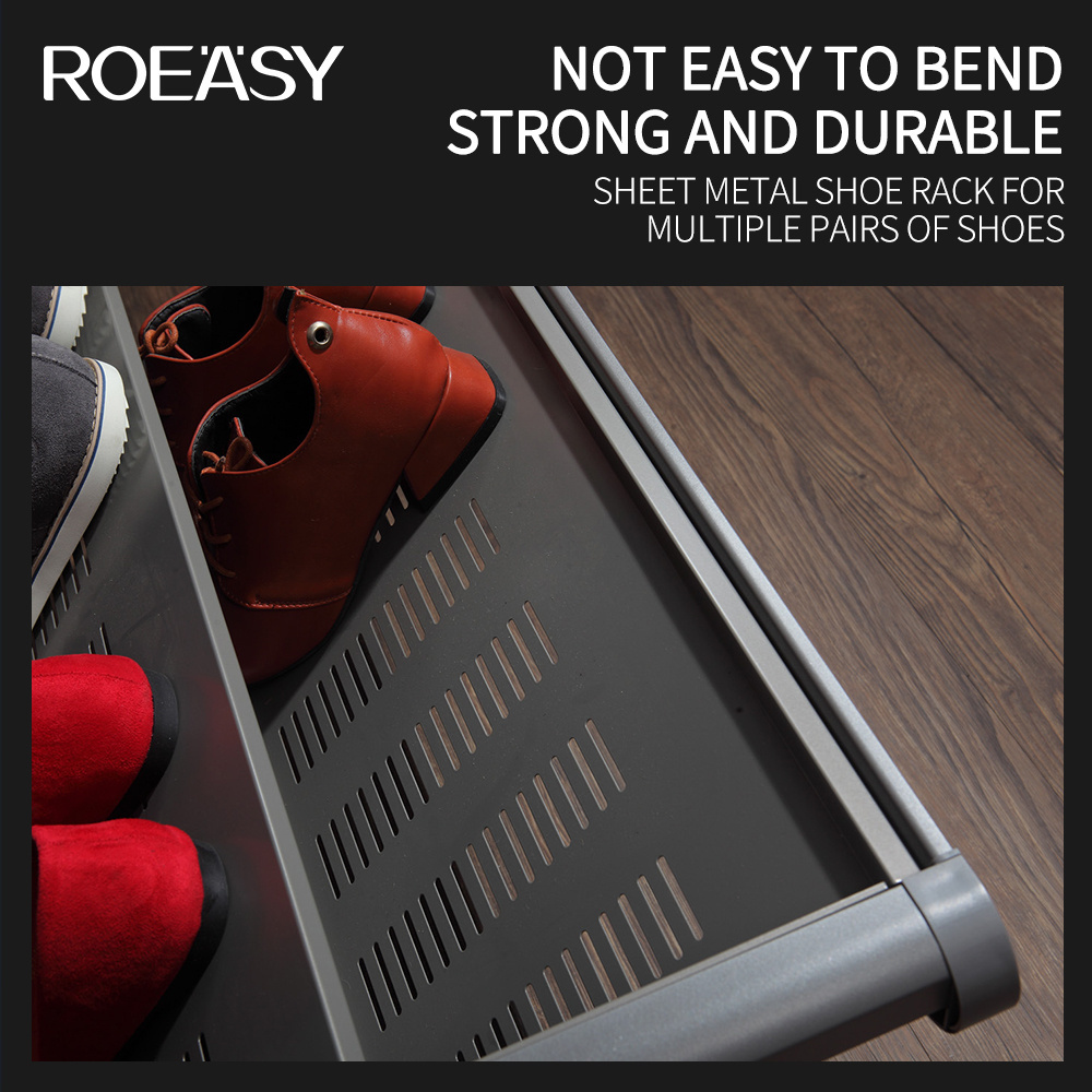 ROEASY Sliding Out Shoe Drawer Closet Organizer And Storage Pull Out Shoes Rack For Wardrobe