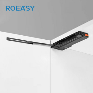 Roeasy Heavy Duty Cabinet Door Latch One Touch Cupboard Opener Wardrobe Closet Door Closer Push to Open System