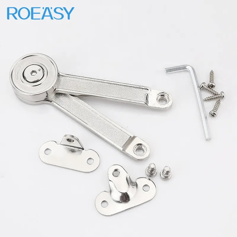 ROEASY Hydraulic Lid Stay Hinge Soft Close Cabinet Door Support Lid Flap Stay