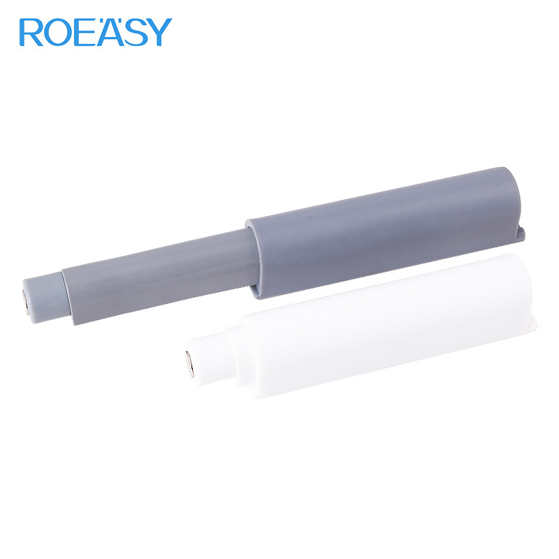 ROEASY plastic door damper magnetic catch latch furniture buffer system push to open magnet catcher for cabinet