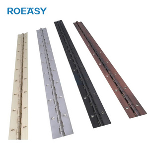 ROEASY hot sell  STAINLESS STEEL SS201 furniture hardware  Heavy Duty PIANO HINGE  door fittings