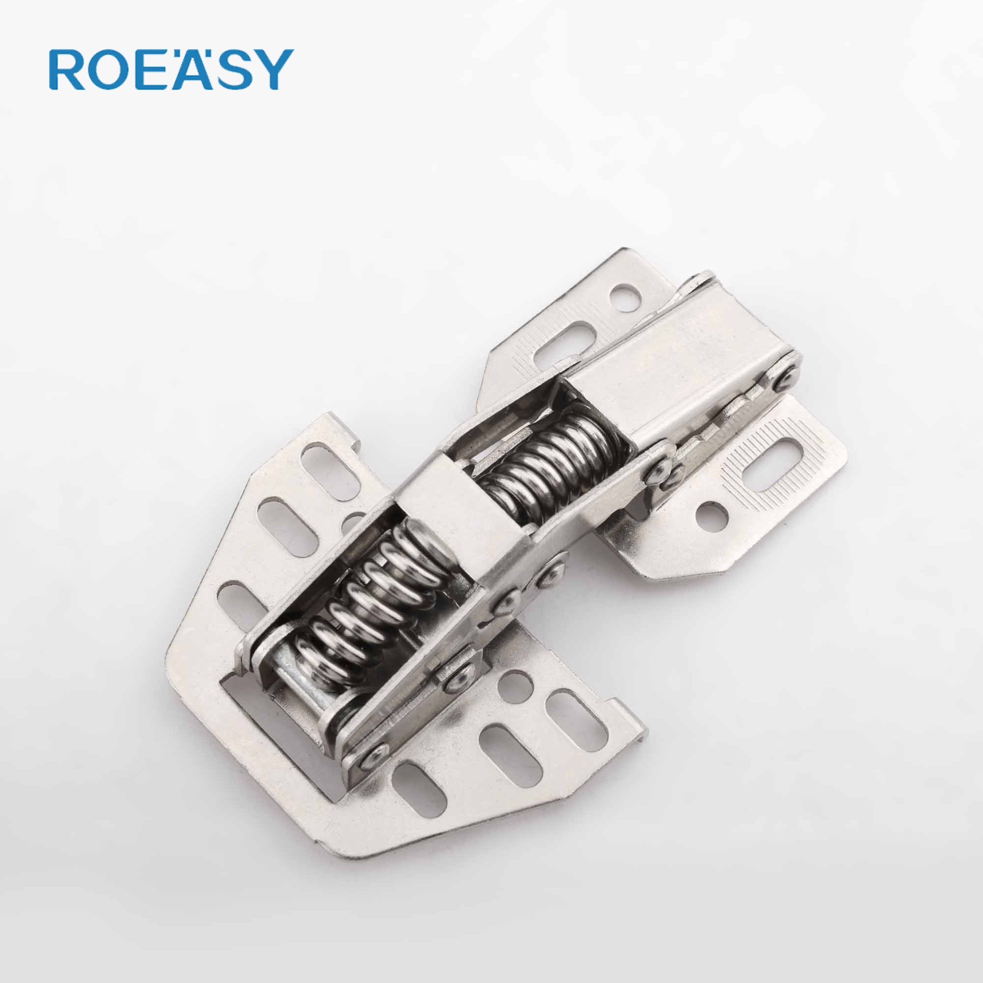 ROEASY 4 Inch Hinge Motorhome Caravan Spring Loaded Support Soft Close Trailer RV Cabinet Door Hinge